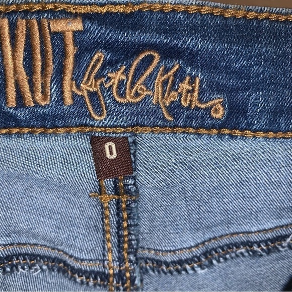 Kut from the Kloth Carlo Ankle Skinny Jeans Distressed - Picture 10 of 12